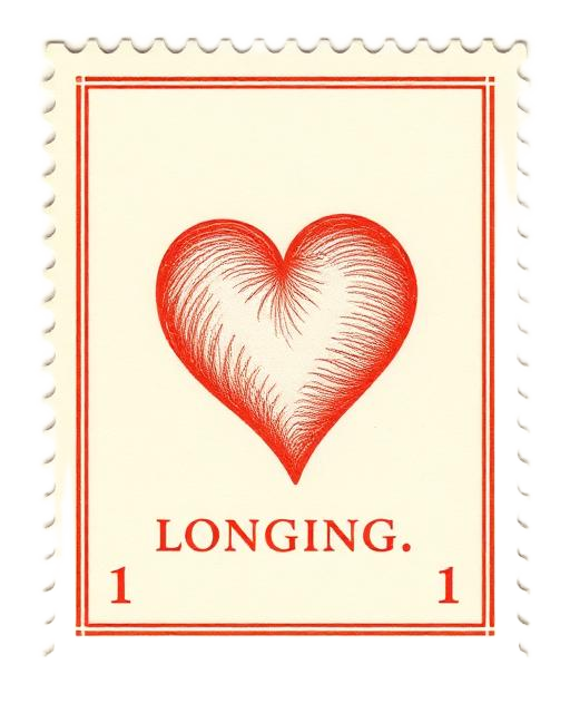 Longing stamp